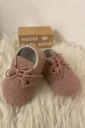 Teddy Mokasen Bebek Ayakkabı Pembe
