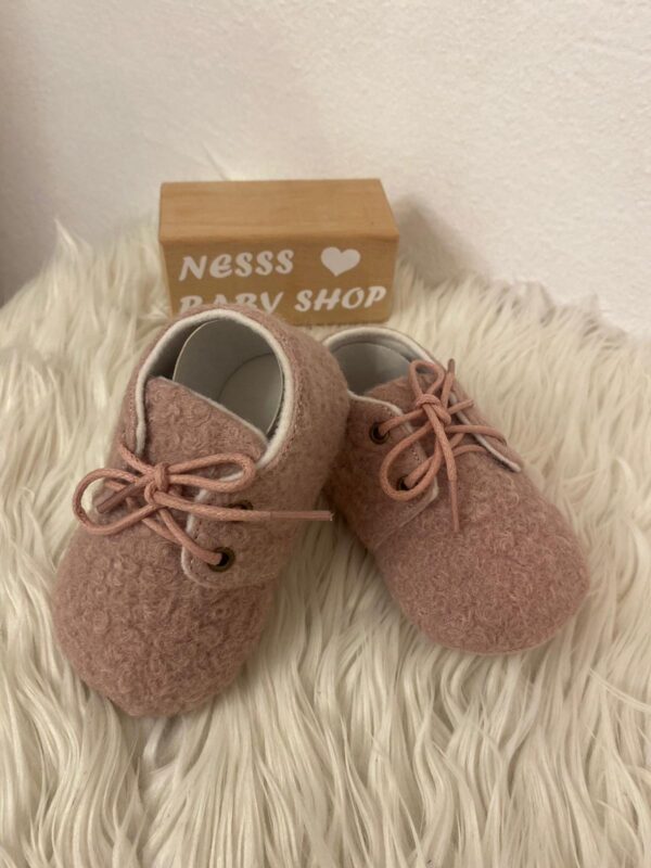 Teddy Mokasen Bebek Ayakkabı Pembe