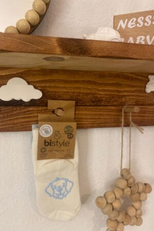 Bistyle Organic 2'li Köpekli Kaymaz Çorap
