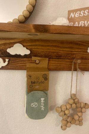 Bistyle Organic 3'lü Kaymaz Soket Çorap