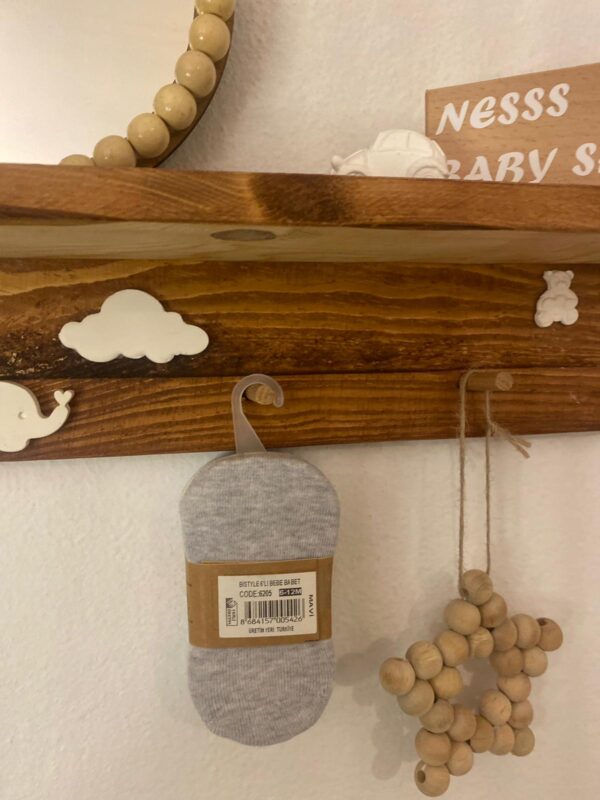 Bistyle Organic 3'lü Babet Çorap Mavi - Image 7