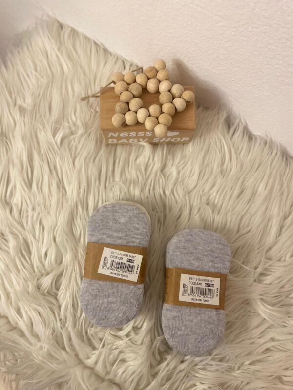 Bistyle Organic 3'lü Babet Çorap Mavi - Image 6