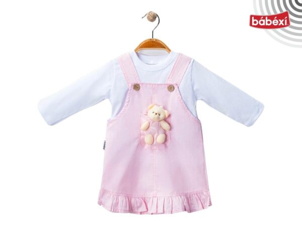My Koala Oyuncak Ayılı Keten 2 Parça  Jile Takımı